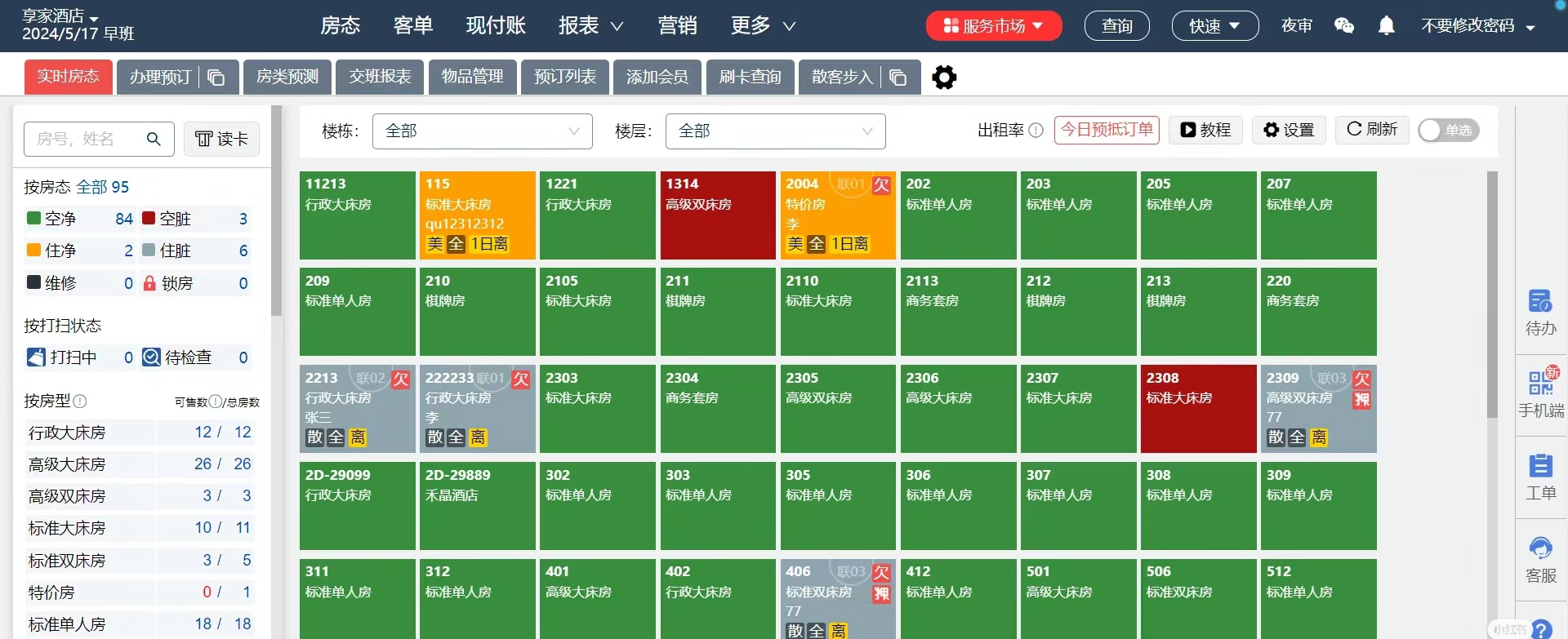 別樣紅酒店管理系統 F-Comprehensive數字化解決方案，引領酒店經營新篇章